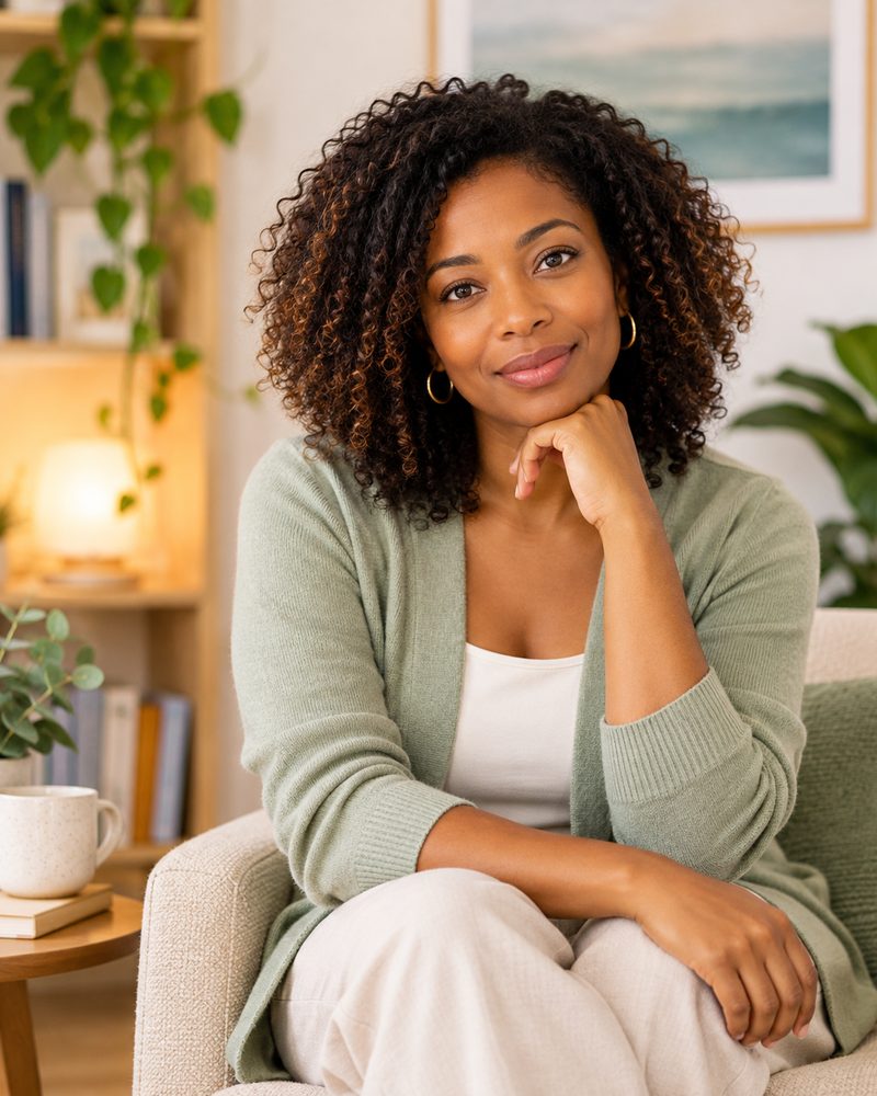 Therapist at Rowan Tree Therapy (illustrative photo)